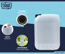 10L Plastic JERRY CAN for Water & Chemicals Storage Container – UN Certified Food Grade Stackable with Tamper-Evident Cap, Ideal for Outdoor Camping Emergency and Industrial Use