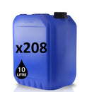 10L Jerrycan Stackable Container + Lid - UN Approved - Food Grade - Blue