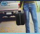 20L Jerrycan Stackable Container + Lid + Visi Strip - UN Approved - Food Grade - BLACK