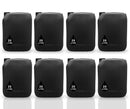20L Jerrycan Stackable Container + Lid + Visi Strip - UN Approved - Food Grade - BLACK