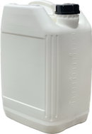 20L ANTI GLUG Stackable Container Jerrycan + Lid - UN Approved - Food Grade - White