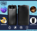 25L ANTI GLUG Stackable Container Jerrycan + Lid - UN Approved - Food Grade - Black