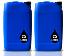 25L ANTI GLUG Stackable Container Jerrycan + Lid - UN Approved - Food Grade - Blue