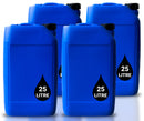 25L ANTI GLUG Stackable Container Jerrycan + Lid - UN Approved - Food Grade - Blue