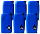 25L ANTI GLUG Stackable Container Jerrycan + Lid - UN Approved - Food Grade - Blue