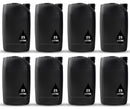 25L ANTI GLUG Stackable Container Jerrycan + Lid - UN Approved - Food Grade - Black