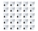 5L Plastic Round Bucket + Lid + Plastic Handle - Multi Purpose - Food Grade - PP5 - WHITE