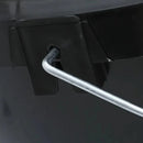 25L Plastic Bucket + Lid + Handle BLACK