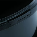 5L Plastic Bucket + Lid + Handle BLACK