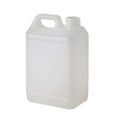 2.5L Litre Plastic Jerry Can Natural + Cap