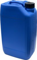 25L ANTI GLUG Stackable Container Jerrycan + Lid - UN Approved - Food Grade - Blue