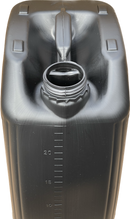 25L ANTI GLUG Stackable Container Jerrycan + Lid - UN Approved - Food Grade - Black