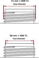 Replacement Lid Cap Only for 20/25L Anti Glug Water Container