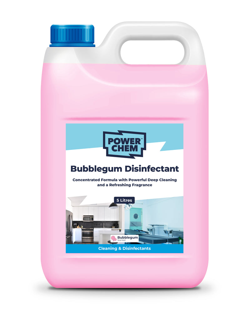 Bubblegum Disinfectant - All Purpose Multi Surface - Antibacterial - Antiviral - EN1276