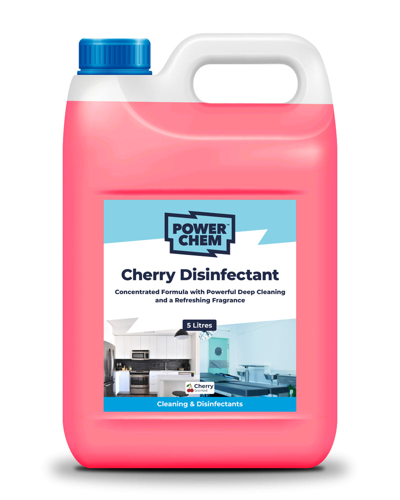 Cherry Disinfectant - All Purpose Multi Surface - Antibacterial - Antiviral - EN1276