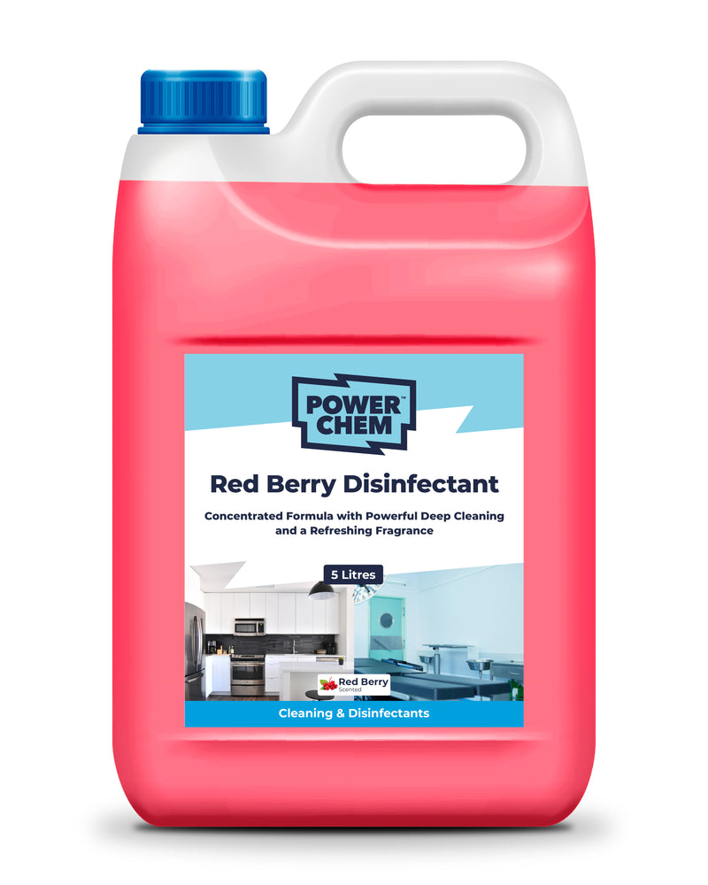 Red Berry Disinfectant - All Purpose Multi Surface - Antibacterial - Antiviral - EN1276