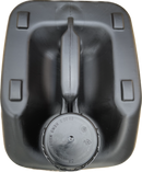 25L ANTI GLUG Stackable Container Jerrycan + Lid - UN Approved - Food Grade - Black