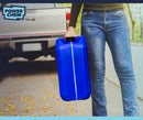 4 x 25L LITRE PLASTIC WATER CONTAINER CARRIER FOOD DRUM JERRYCAN JERRICAN BLUE