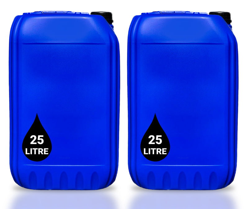 25L Jerrycan Stackable Container + Lid - UN Approved - Food Grade - Blue