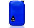 25L Jerrycan Stackable Container + Lid - UN Approved - Food Grade - Blue