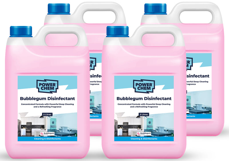 Bubblegum Disinfectant - All Purpose Multi Surface - Antibacterial - Antiviral - EN1276