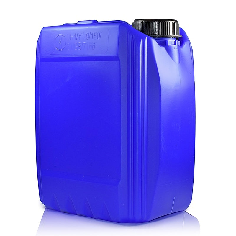 18 x 5L Jerrycan Stackable Container + Lid - UN Approved - Food Grade - BLUE