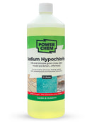 PowerChem Sodium Hypochlorite 14-15% HIGH Strength Patio Block Paving Driveway Cleaner