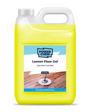 5L LEMON Floor Gel Cleaner Industrial Commercial Hard Surface Buff Marble Ceramic Tile