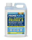 PrimeMate All Surface Waterproof Primer & Bonding Agent for Bathroom Kitchen Tiles Walls Floors APEO Free - Prime Stabilise Seal & Prep - Suitable for Sand/Cement Screed Concrete Bitumen & More