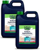 PowerChem Sodium Hypochlorite 14-15% HIGH Strength Patio Block Paving Driveway Cleaner